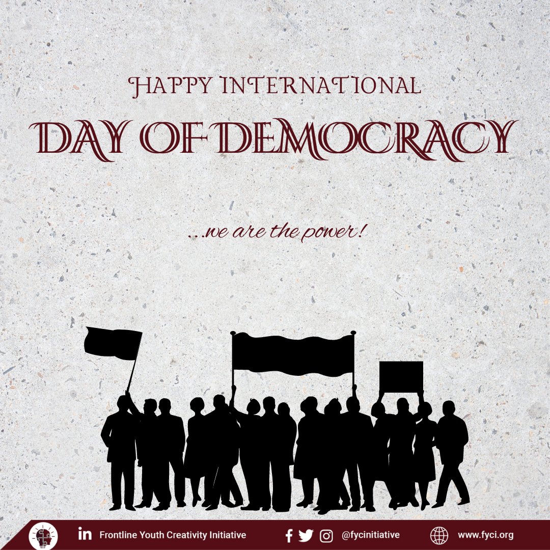 Happy International Day of Democracy