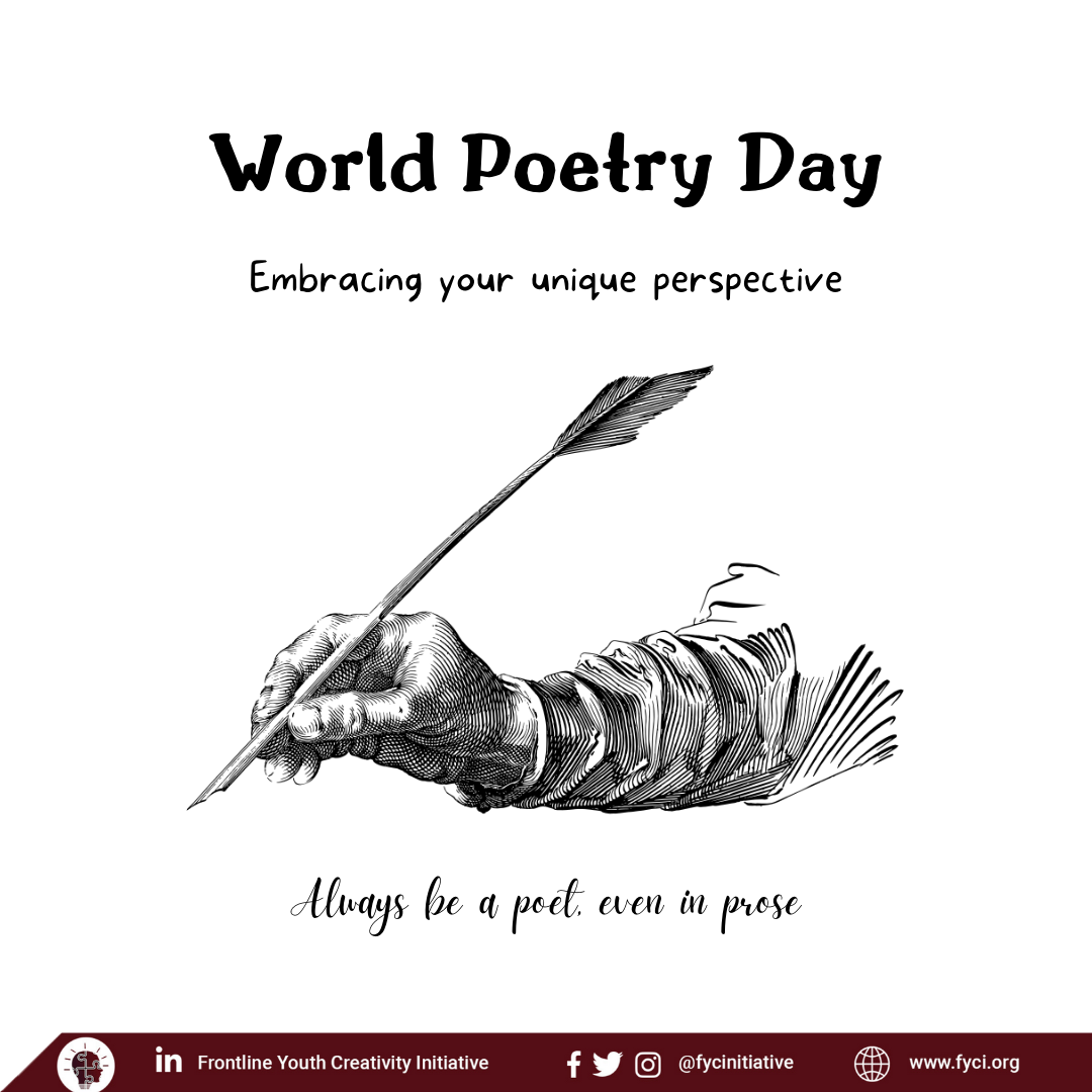 World Poetry Day: Embracing Your Unique Perspective